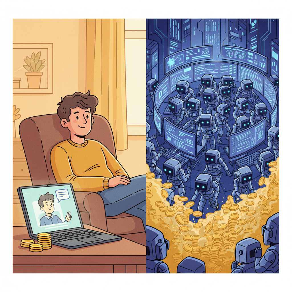 聊天 vs Agent 的Token消耗对比